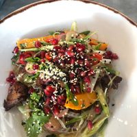 Mock duck salad  at Eatwell in Beckenham