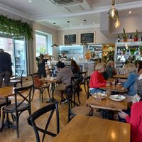 Inside at Eatwell in Beckenham