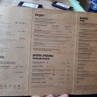 the menu at kastami'S in Vigo