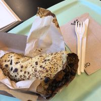 vegan wrap  at kastami'S in Vigo