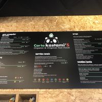  A lot of options  at kastami'S in Vigo