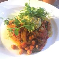 Chickpea and avocado main at Wyatt and Jones in Broadstairs