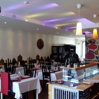 Restaurant interior  at Farah's Tandoori in Carcavelos