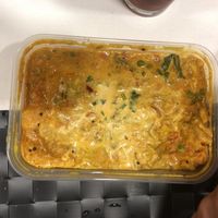 Coconut vegetable curry - delivery!  at Farah's Tandoori in Carcavelos