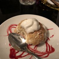 Biscuit from New Years dinner at Sage and Cinder in Mukilteo