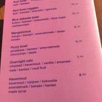 Menu 15-9-2020 at Sajoer - Statensingel in Rotterdam