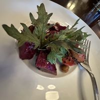 Beet salad   at The Gateways Inn in Lenox