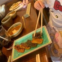 Nama fu (made from wheat gluten)  at Okabeya in Kyoto