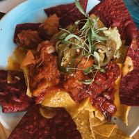 vegan nachos  at All Bar One - Byward St in London