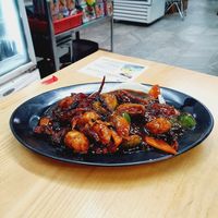 Gong bao mock chicken at Yuan Xiang Vegetarian Food 圆香素食 - Tampines in East Singapore