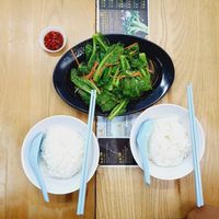 Stir fried kai lan at Yuan Xiang Vegetarian Food 圆香素食 - Tampines in East Singapore