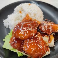 Delicious veg meatless rib素排骨饭 at Yuan Xiang Vegetarian Food 圆香素食 - Tampines in East Singapore