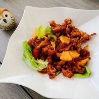 Sweet & Sour Abalone Mushroom at Yuan Xiang Vegetarian Food 圆香素食 - Tampines in East Singapore
