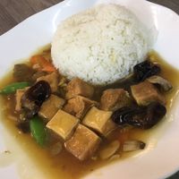 Braised bean curd rice  at Yuan Xiang Vegetarian Food 圆香素食 - Tampines in East Singapore
