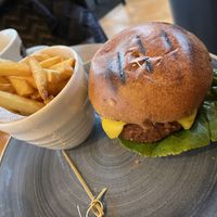 Plant based burger  at All Bar One - Wimbledon in South West London