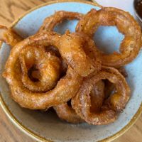 Onion rings  at All Bar One - Wimbledon in South West London