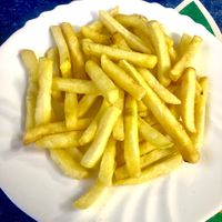 French fries  at Pizza Mia in Bologna