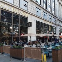 large terrace in front at All Bar One - Leicester Square in London