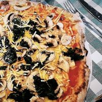 Vegane Pizza at Mamma's Simple Food in Dinslaken