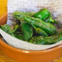 Padron peppers at All Bar One - George St in Edinburgh