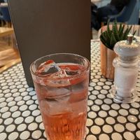 Raspberry soda - All Bar One, Edinburgh Airport  at EDI - All Bar One in Edinburgh