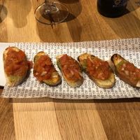 Tomato and avocado bruschetta  at All Bar One in Aberdeen