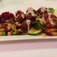 Falafel salad at Truva in Coleraine