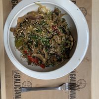 Wok setas   at The Veggie Carmen in Santiago De Compostela