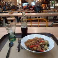 Vegetable wok at The Veggie Carmen in Santiago De Compostela