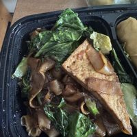 Pad see ew with tofu and no egg   at Mint Thai Kitchen in Houston