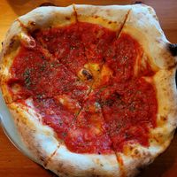Garlic Pizza Bread & Tomato. at Torna a Surriento in Bangor