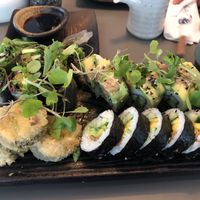 All vegan 🌱   at A+ Siam Sushi in Aarhus