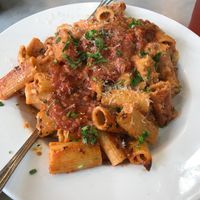Pasta with “meat sauce” special at Alternative Plate in Lake Como