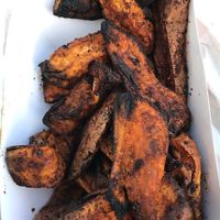 Blackened Sweet Potato Fries 🤤 at Alternative Plate in Lake Como