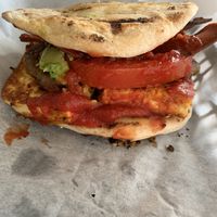 Vegan pork roll, sausage, bacon, avocado, etc etc etc. WOW!! at Alternative Plate in Lake Como