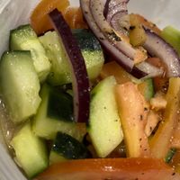 Cucumber salad   at Lulu's Empowering Goods in Lindenhurst
