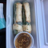 Spring rolls at Pho Saigon in Moses Lake