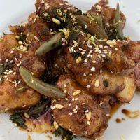 General Tso’s Cauliflower  at Naive in Louisville