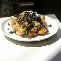 General Tso’s cauliflower.  Excellent flavor with a good balance of textures.  at Naive in Louisville