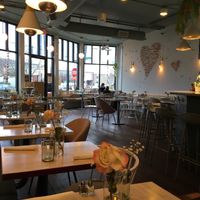 Dining area at Naive in Louisville