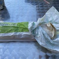 Safe and sound, my nugget wrap  at Vegan Land Cigkofte in Koblenz