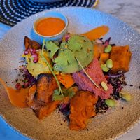 Buddha bowl at Green Hippo in Helsinki