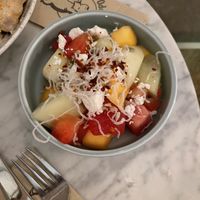 Melon salad   at Green Hippo in Helsinki