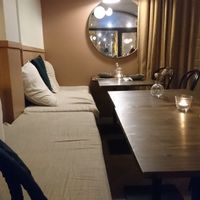 Comfy benches at Green Hippo in Helsinki