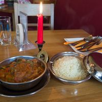 Mixed Vegetable Korma at Curry & Pasta in Bernau Am Chiemsee
