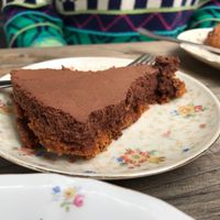 Chocolate mouse tart = a dream! 😍👌🏼 at Cosimo in Antwerpen