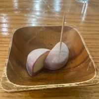 Passion Fruit Mochi at Tomo Sushi & Ramen in Philadelphia