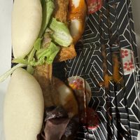 Veggie buns  at Tomo Sushi & Ramen in Philadelphia