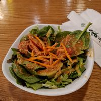 Green salad at Tomo Sushi & Ramen in Philadelphia