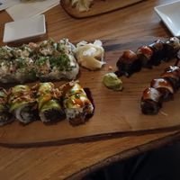 Beautiful platings and arrangement of sushi rolls here every time! at Tomo Sushi & Ramen in Philadelphia